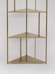 Swoon Brass Aero Steel Shelving - Image 5 of 6