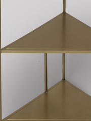Swoon Brass Aero Steel Shelving - Image 6 of 6