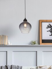 Searchlight Sorrel Smoked Ombre Glass Shade - Image 1 of 4
