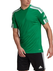adidas Green Squadra Jersey Shirt - Image 4 of 8