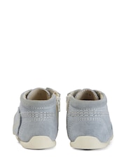Kickers Blue Baby Kick Hi Leather Ankle Boots - Image 5 of 5