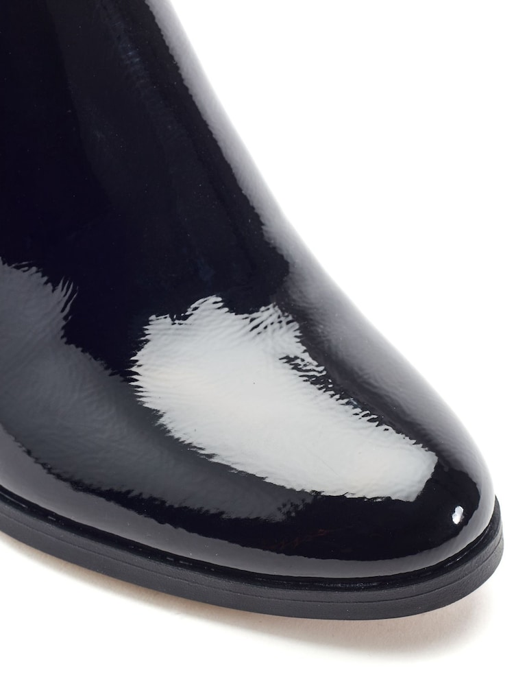 Moda in Pelle Black Panora Two Part Smart Ankle Boots - Image 4 of 4 Moda in Pelle Black Panora Two Part Smart Ankle Boots - Image 4 of 4