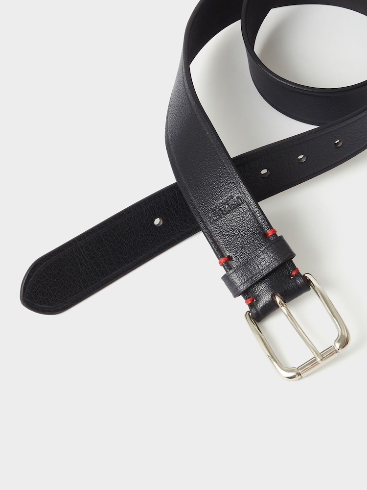 Osprey London Black The Highlander Leather Belt - Image 2 of 3