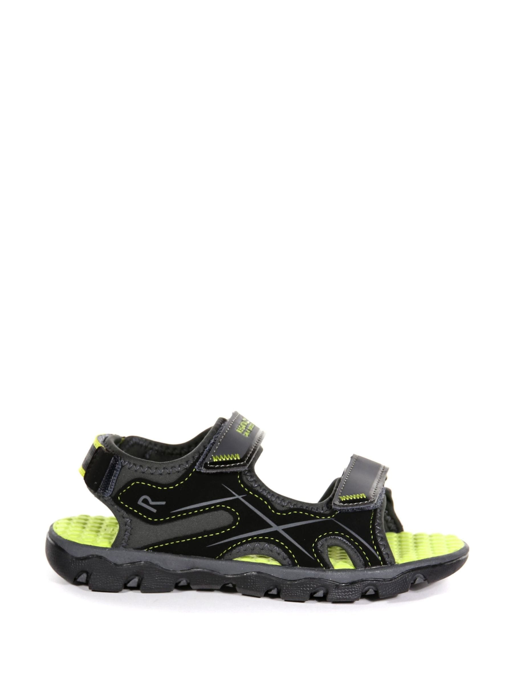 Sandales pour enfants - REGATTA - Kota Drift - Gris - A élastique - Basse - Textile Gris - Chaussures