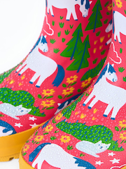 Frugi Pink Puddle Buster Wellington Boots - Image 3 of 3