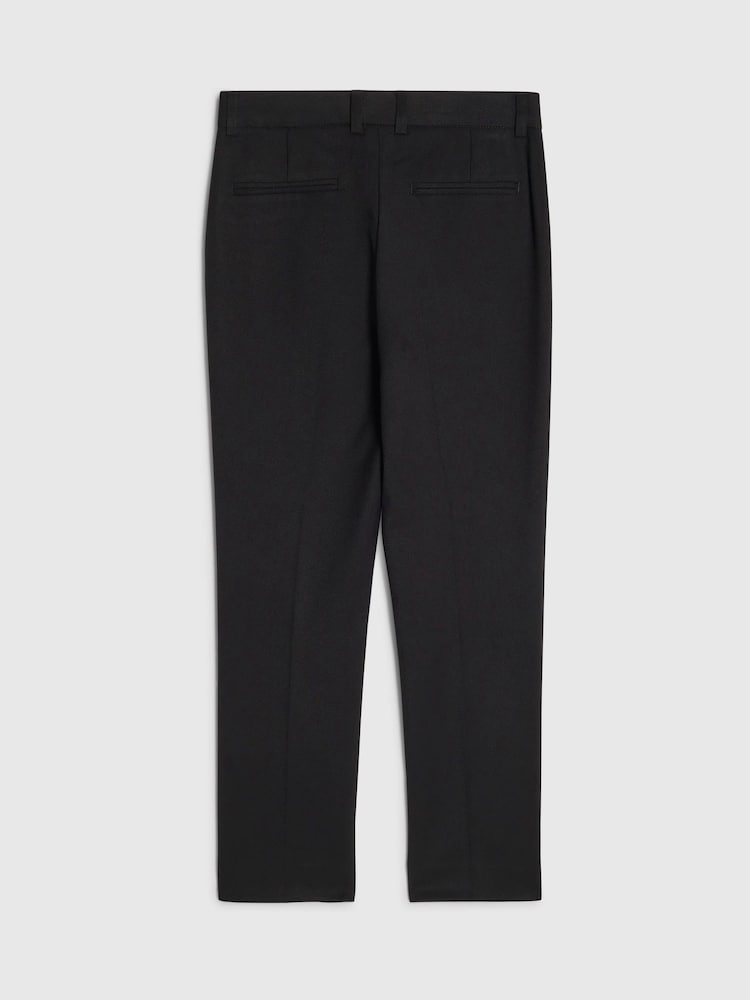 River Island Black Tailored Suit Trousers - Image 2 of 4