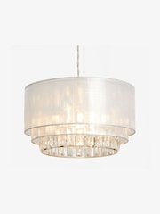 Clear Ella Easy Fit Lamp Shade - Image 5 of 7
