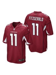 Nike Red NFL Arizona Cardinals Home Game Jersey - Larry Fitzgerald Youth - Image 1 of 1