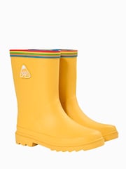 Frugi Yellow Explorer Wellington Boots - Image 2 of 5