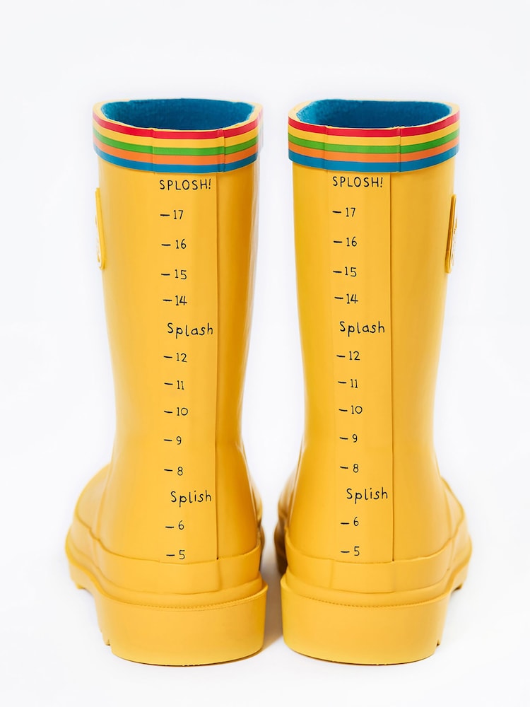 Frugi Yellow Explorer Wellington Boots - Image 2 of 5
