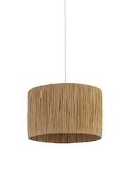 Searchlight Natural Tarragon Raffia Shade - Image 3 of 4