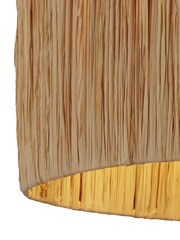 Searchlight Natural Tarragon Raffia Shade - Image 4 of 4