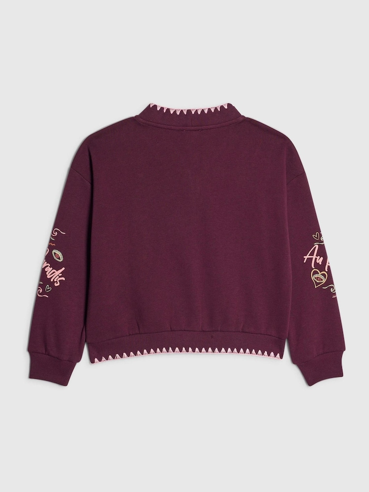 أرجواني - سترة كارديغان تشكيلة Icon من River Island - Image 2 of 4