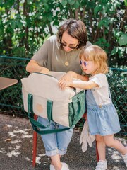 Badabulle Green Safari Bowling Changing Bag - Image 2 of 4
