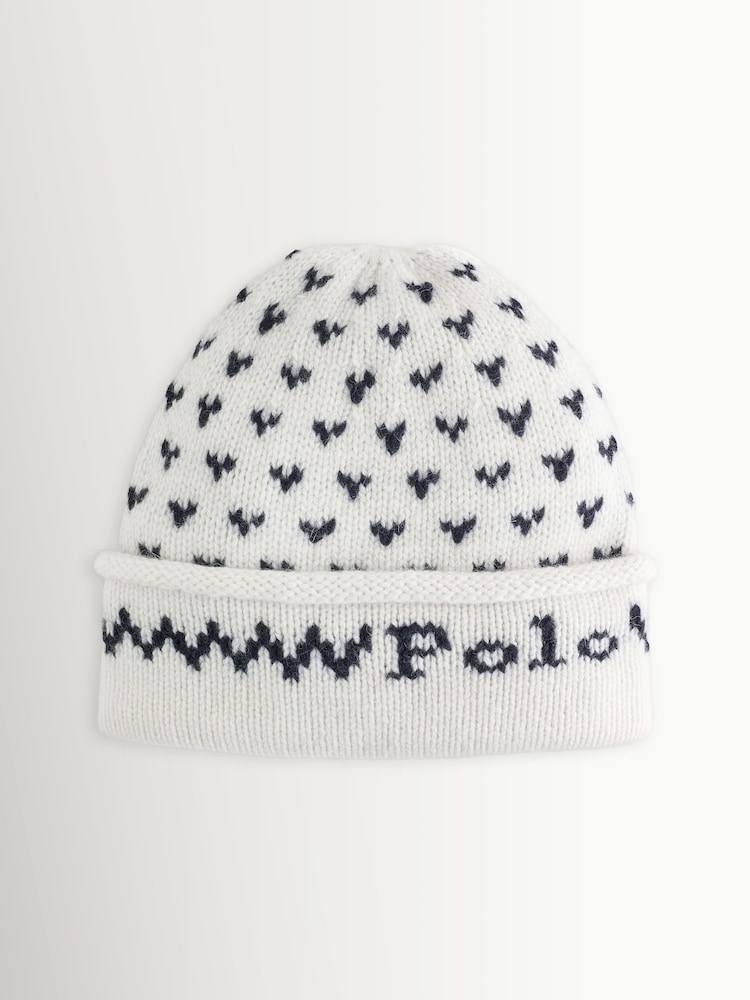Polo Ralph Lauren Cream Bird Beanie - Image 1 of 1
