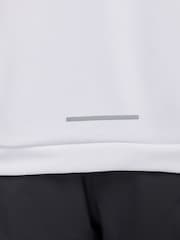 Nike White Swoosh Dri-FIT Half Zip Mid Layer - Image 6 of 6