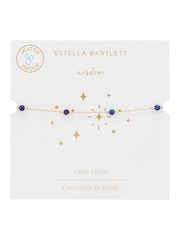 Estella Bartlett Blue Paperlink Gemstone Bracelet - Image 3 of 4