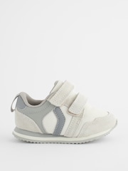 Neutral/Weiss - Turnschuh mit zwei Riemen - Bild 2 von 4