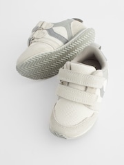 Neutral/Weiss - Turnschuh mit zwei Riemen - Bild 4 von 4