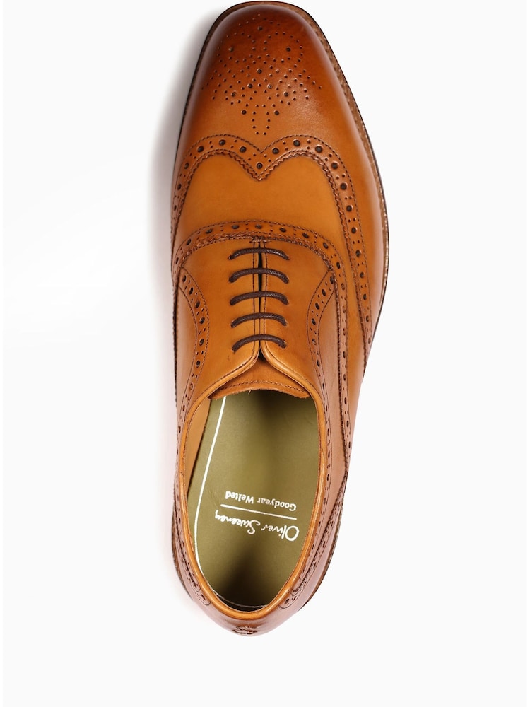 Oliver Sweeney Aldeburgh Classic Oxford Wingtip Brogues - Image 5 of 5