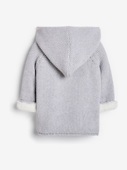 The Little Tailor Baby 100% Cotton Plush Lined Pixie Pram Coat - Image 2 of 3