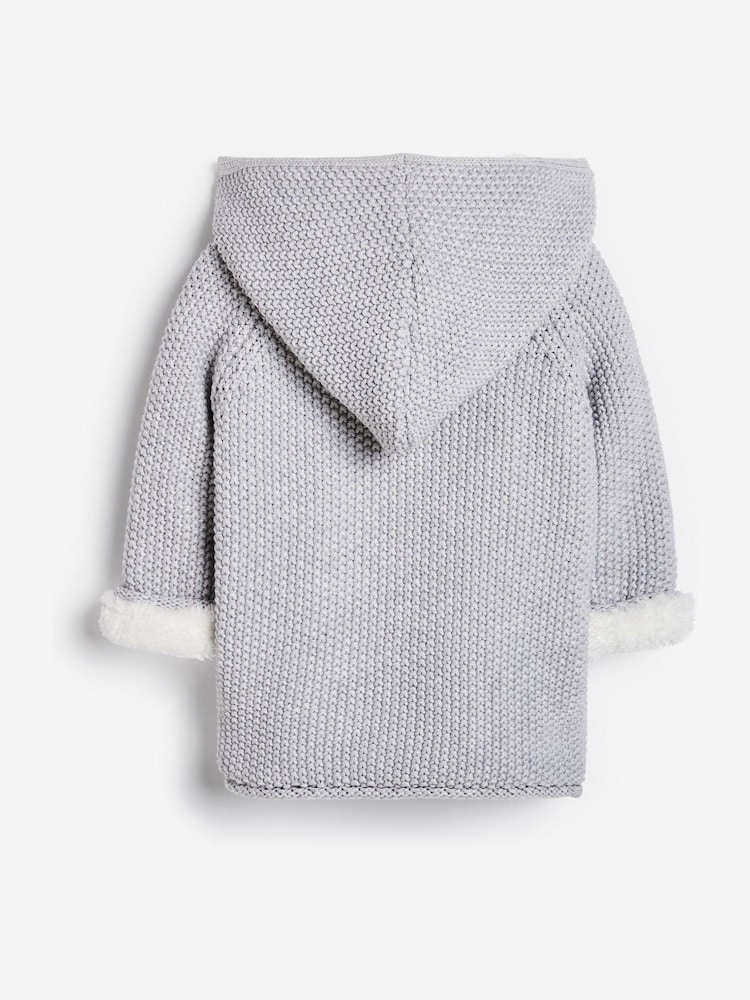 The Little Tailor Baby 100% Cotton Plush Lined Pixie Pram Coat - Image 2 of 3