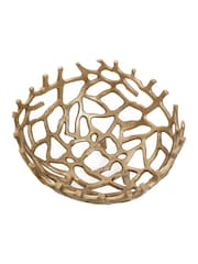 Fifty Five South Gold Prato Small Coral Effect Bowl - Image 2 of 4