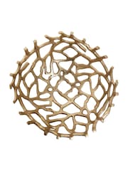 Fifty Five South Gold Prato Small Coral Effect Bowl - Image 3 of 4