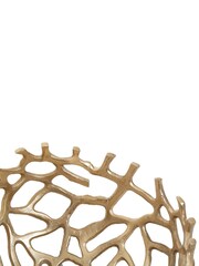 Fifty Five South Gold Prato Small Coral Effect Bowl - Image 4 of 4