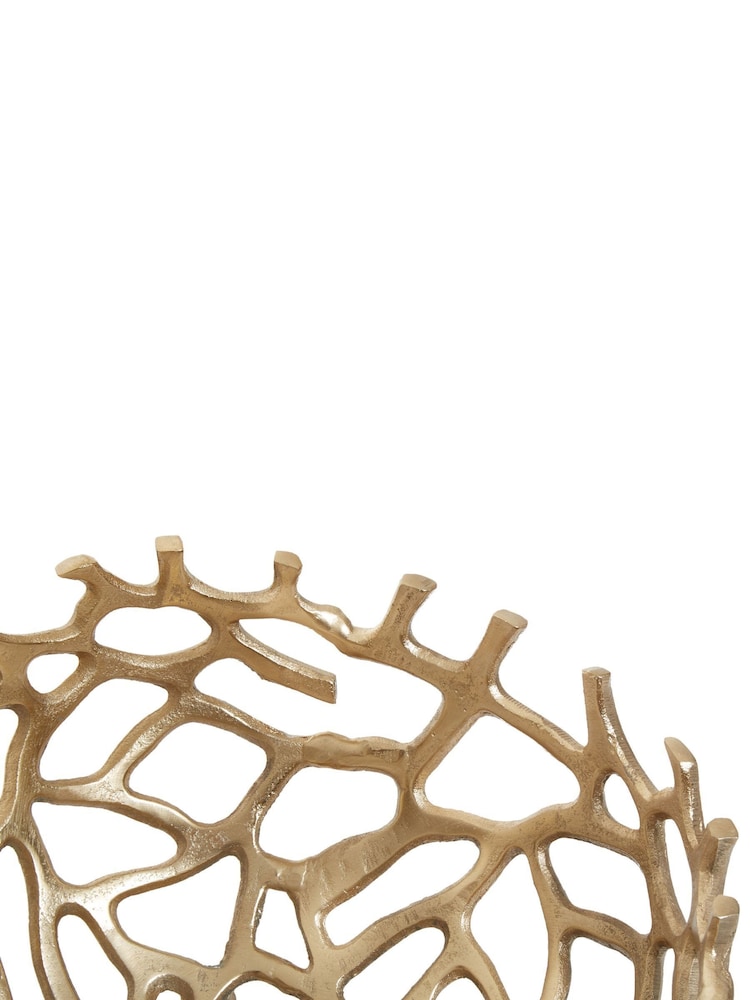 Fifty Five South Gold Prato Small Coral Effect Bowl - Image 4 of 4