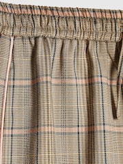 River Island Brown Checked Piping Trousers - Image 3 of 4