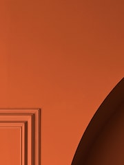 Graham & Brown Fortune Cookie Orange Resistance Ultra Durable Matt Emulsion Paint - Image 2 of 3