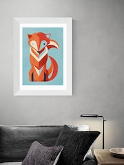 East End Prints White Fox Print - Image 2 of 3
