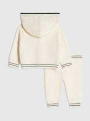 River Island Cream Hooded Cardigan & Joggers Set - Image 2 of 5