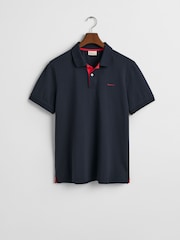 Azul - Camisas polo com gola contrastante GANT - Imagem 5 de 5