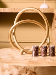 Fifty Five South Gold Prato Twist Sculpture - Image 2 of 6