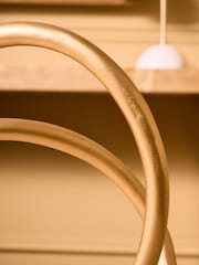 Fifty Five South Gold Prato Twist Sculpture - Image 4 of 6