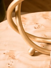 Fifty Five South Gold Prato Twist Sculpture - Image 5 of 6