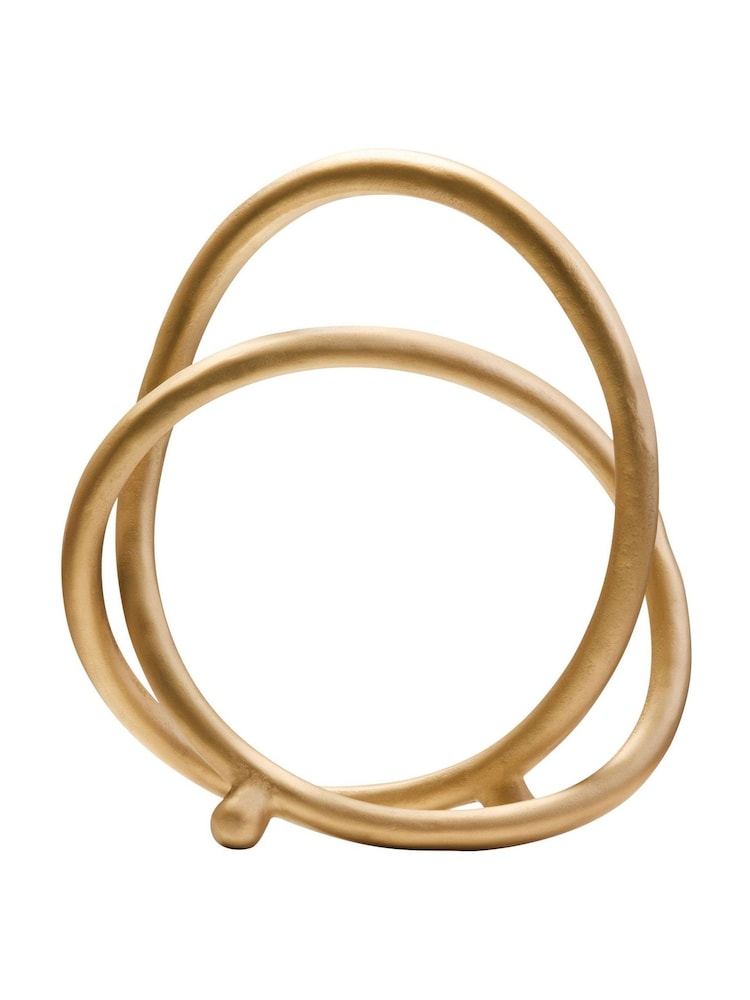 Fifty Five South Gold Prato Twist Sculpture - Image 6 of 6 Fifty Five South Gold Prato Twist Sculpture - Image 6 of 6