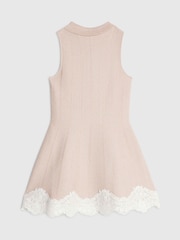 Vestido River Island con bajo de encaje y falda acampanada - Imagen 2 de 4