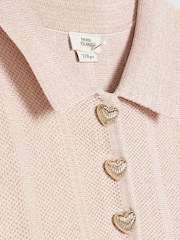 Vestido River Island con bajo de encaje y falda acampanada - Imagen 3 de 4