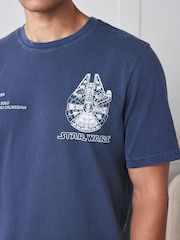 Navy Blå - Star Wars-t-skjorte - Bilde 5 av 7