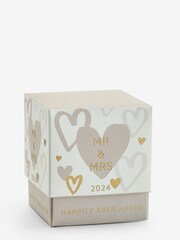 White Established In 2024 Wedding Boxed Candle - Image 7 of 7