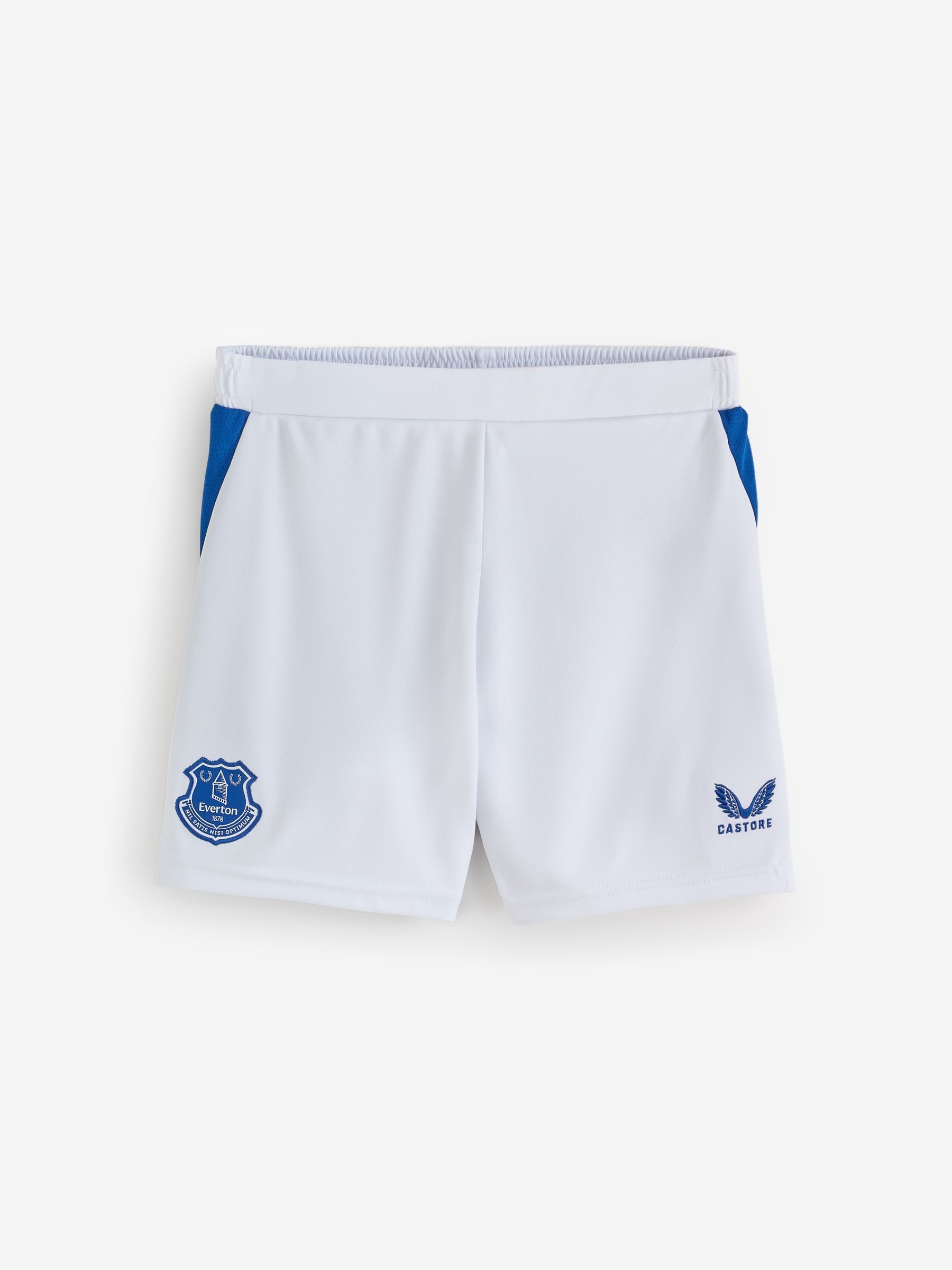Castore Everton Junior 26/27 Home Short, White, Size 14 Years - Image 5