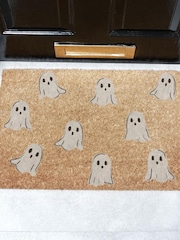 Artsy Mats Ghost Pattern Doormat - תמונה 1 מתוך 13