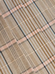 River Island Brown Checked Skorts with Keycharm - Image 3 of 3