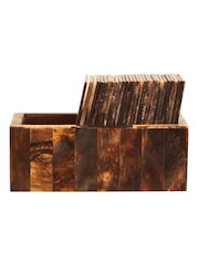 Fifty Five South Brown Black Churchill Games Domino Set - Image 2 of 5