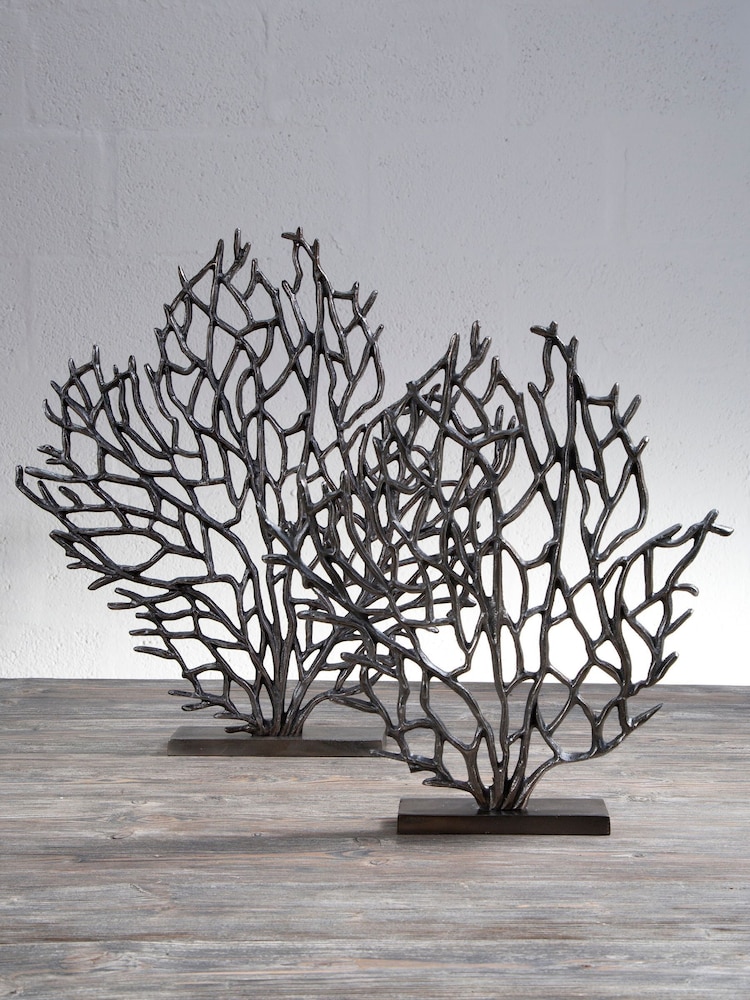 Fifty Five South Black Prato Large Coral Sculpture - Image 1 of 5 Fifty Five South Black Prato Large Coral Sculpture - Image 1 of 5
