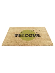 Artsy Mats Brown Halloween Welcome Bats Doormat - Image 10 of 13
