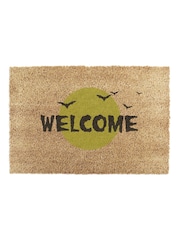 Artsy Mats Brown Halloween Welcome Bats Doormat - Image 12 of 13